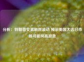 分析：特朗普交易剧烈波动 预示美国大选日市场可能风高浪急