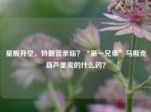 星舰升空，特朗普亲临？“第一兄弟”马斯克葫芦里卖的什么药？