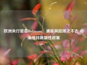 欧洲央行管委Holzmann：通胀风险挥之不去 必须维持限制性政策