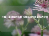 开盘：美股周四高开 市场继续关注英伟达财报