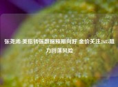 张尧浠:美指转强数据预期向好 金价关注2685阻力回落风险