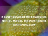 体育彩票七星彩走势图七星彩未来走势图预测，科学分析，精准预测，助您中大奖！体育彩票竞猜彩官方网站上交所