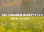 彩票分析走势技巧彩票分析走势技巧综合解答解释落实_黄金版2024.11.10