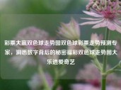 彩票大赢双色球走势图双色球彩票走势预测专家，洞悉数字背后的秘密福彩双色球走势图大乐透爱奇艺