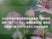 什么软件有彩票走势揭秘彩票走势，哪些软件助你一臂之力？外汇，揭秘彩票走势，哪些软件助你一臂之力？以及外汇交易软件推荐，揭秘彩票走势，哪些软件助你一臂之力及外汇交易软件推荐