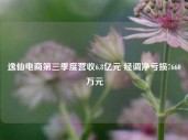 逸仙电商第三季度营收6.8亿元 经调净亏损7660万元