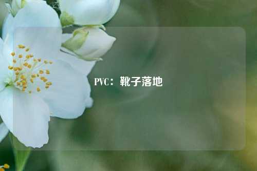 PVC：靴子落地