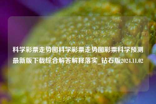 科学彩票走势图科学彩票走势图彩票科学预测最新版下载综合解答解释落实_钻石版2024.11.02