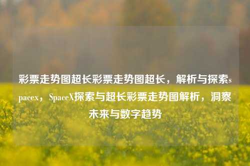 彩票走势图超长彩票走势图超长，解析与探索spacex，SpaceX探索与超长彩票走势图解析，洞察未来与数字趋势