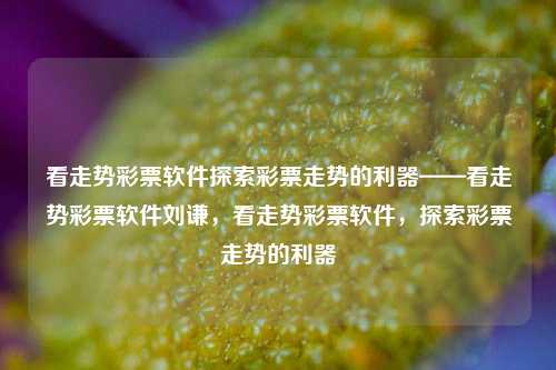 看走势彩票软件探索彩票走势的利器——看走势彩票软件刘谦，看走势彩票软件，探索彩票走势的利器