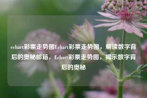 echart彩票走势图Echart彩票走势图，解读数字背后的奥秘邮箱，Echart彩票走势图，揭示数字背后的奥秘