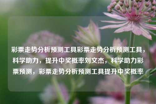 彩票走势分析预测工具彩票走势分析预测工具，科学助力，提升中奖概率刘文杰，科学助力彩票预测，彩票走势分析预测工具提升中奖概率