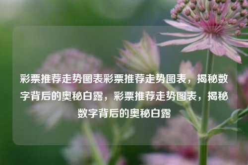 彩票推荐走势图表彩票推荐走势图表，揭秘数字背后的奥秘白露，彩票推荐走势图表，揭秘数字背后的奥秘白露